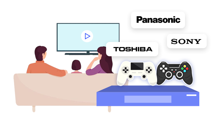 幅広いデバイスでと互換性がある