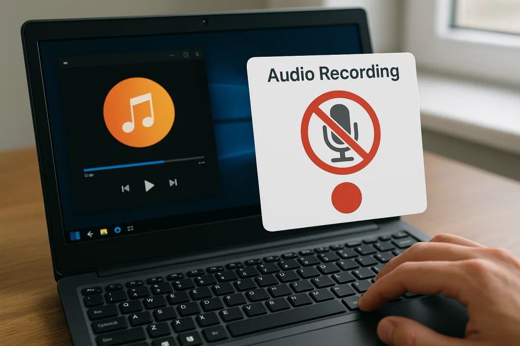 PCで音楽を録音する際によくある悩みを表した図(内部音声が録音できない、録音ソフトが多すぎるなど)