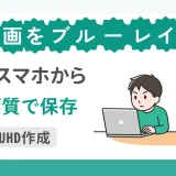 4K動画をブルーレイに焼く方法を解説する画像