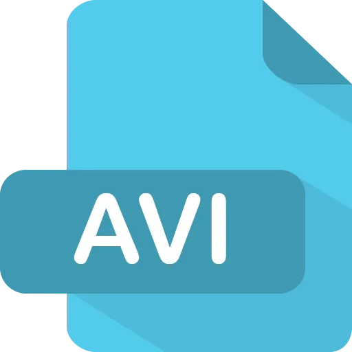 AVI形式の動画ファイルアイコン