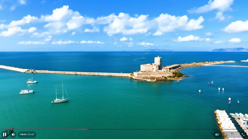 YouTubeで4K動画を再生している画面の例（2160p表示）